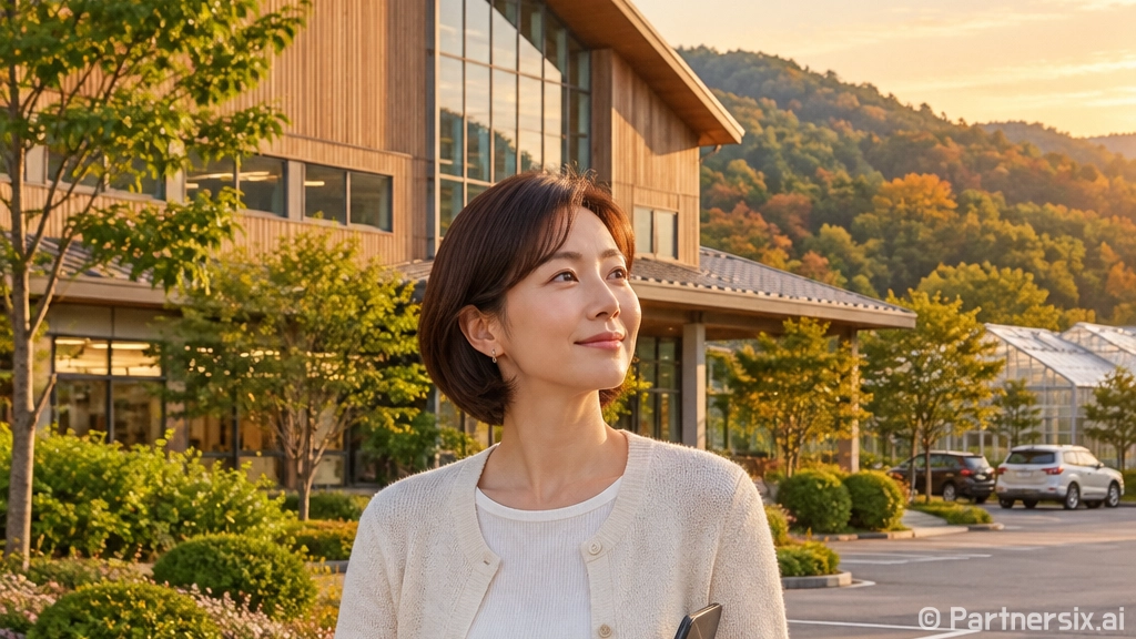 증평 농업기술센터, 초록빛 힐링 산책길