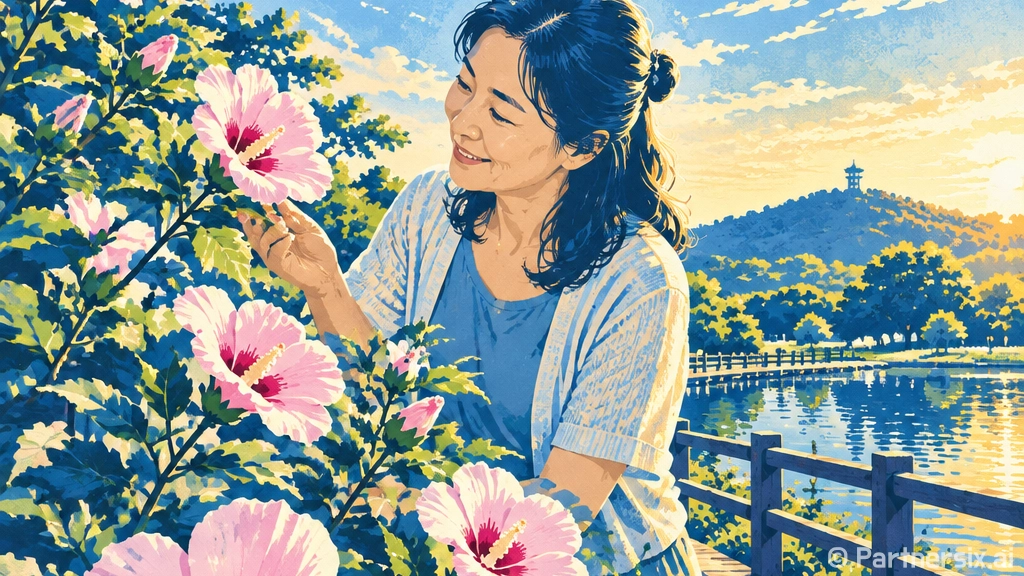 진천 두레봉공원 무궁화 산책 명소