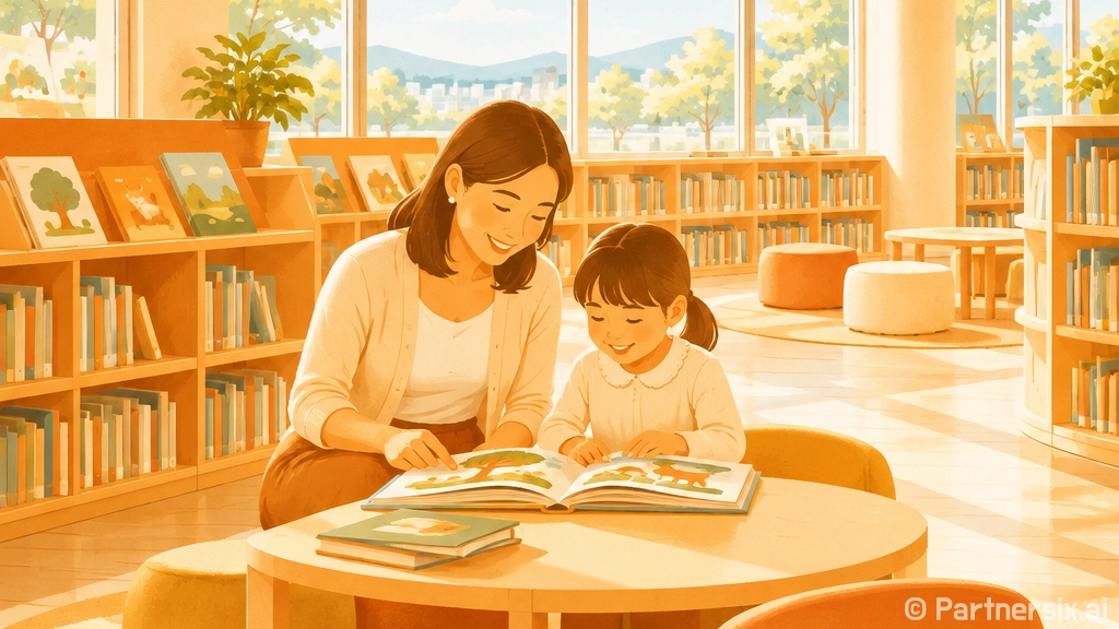 진천 생거진천 혁신도서관, 아이와 함께하는 독서와 휴식 공간