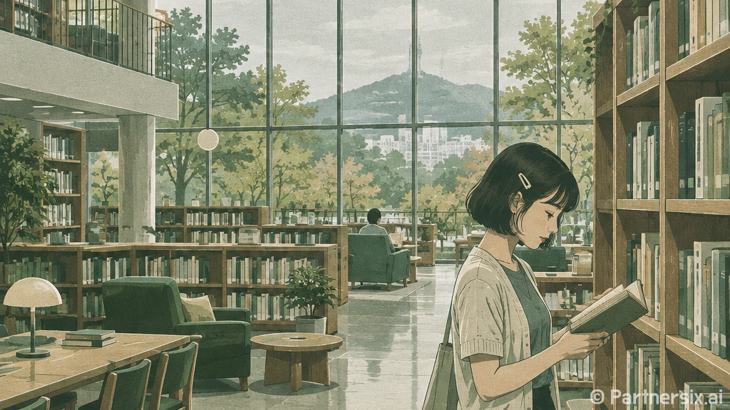추석 연휴 청주 열린도서관에서 여유 즐기기