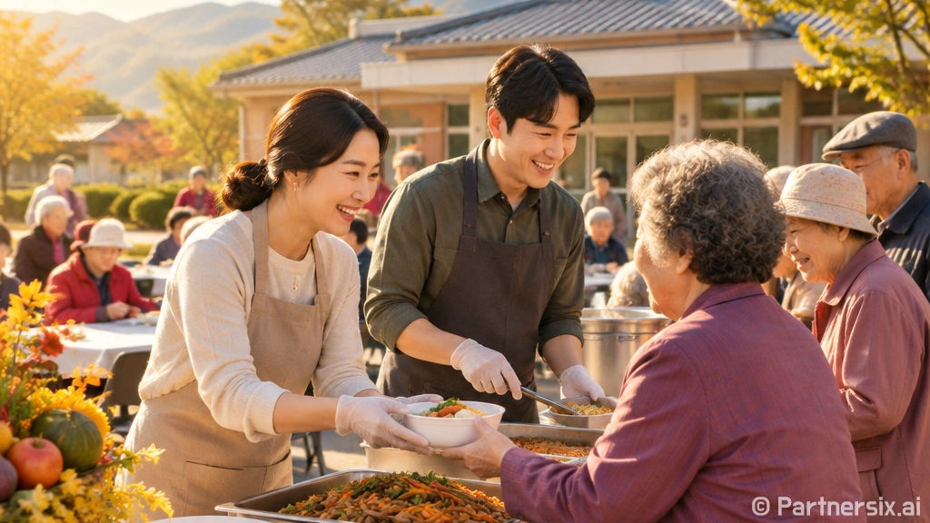 옥천군노인복지관, 추석맞이 따뜻한 나눔행사