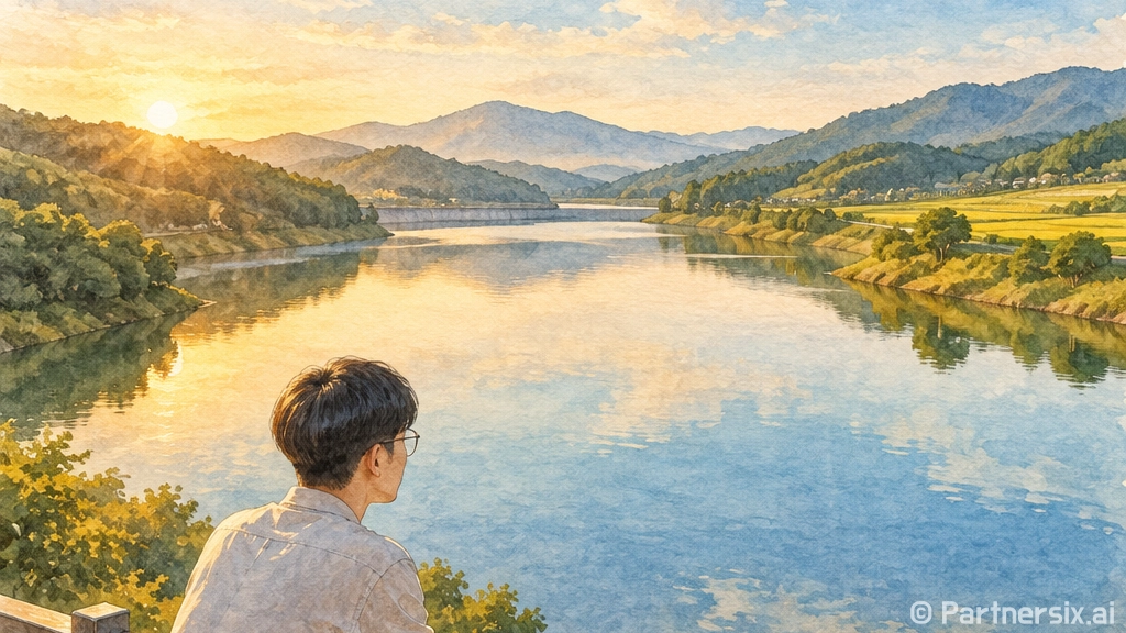 진천 구암저수지, 자연과 함께하는 힐링 산책길