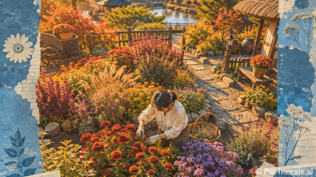 청주 오창 미래지농촌공원 가을정원 산책