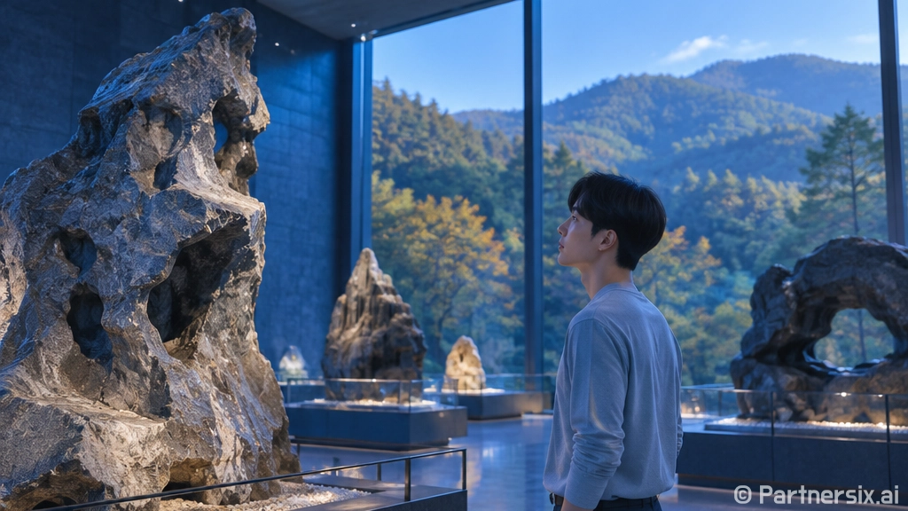 괴산수석전시관 자연이 빚은 돌의 신비