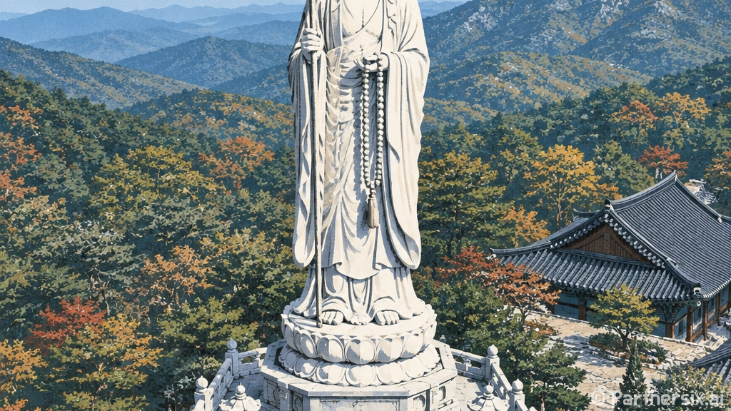 천년고찰 미타사와 41m 지장보살상 탐방