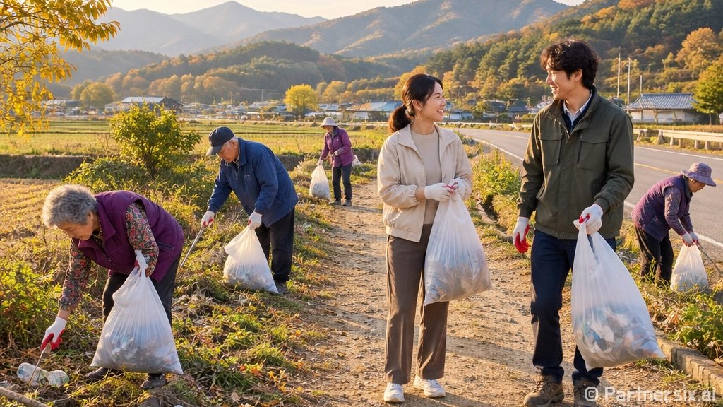 안남면 노인회, 가을맞이 자연정화로 지역환경 선도