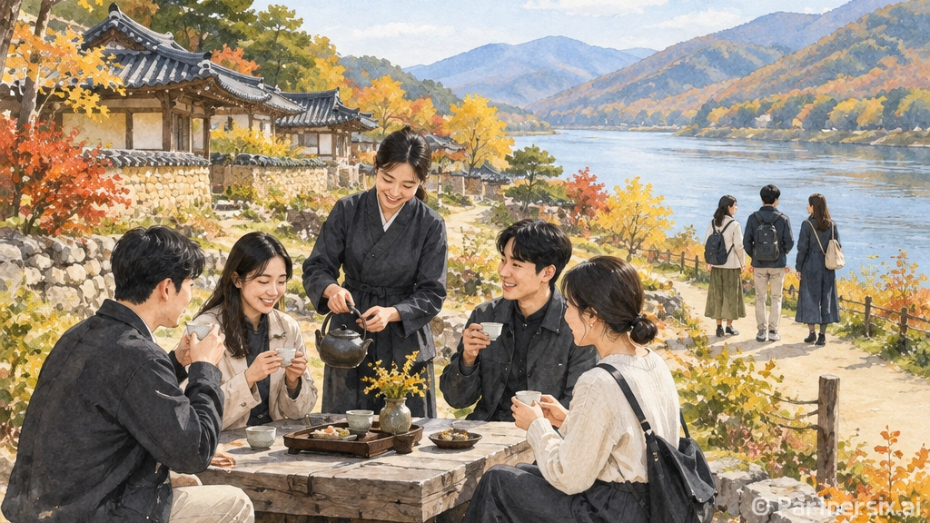충주 하담마을에서 만나는 느린 여행의 매력
