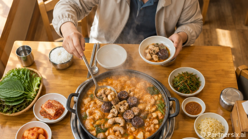 충주 연수동 이름난순대의신 순대곱창전골 맛집