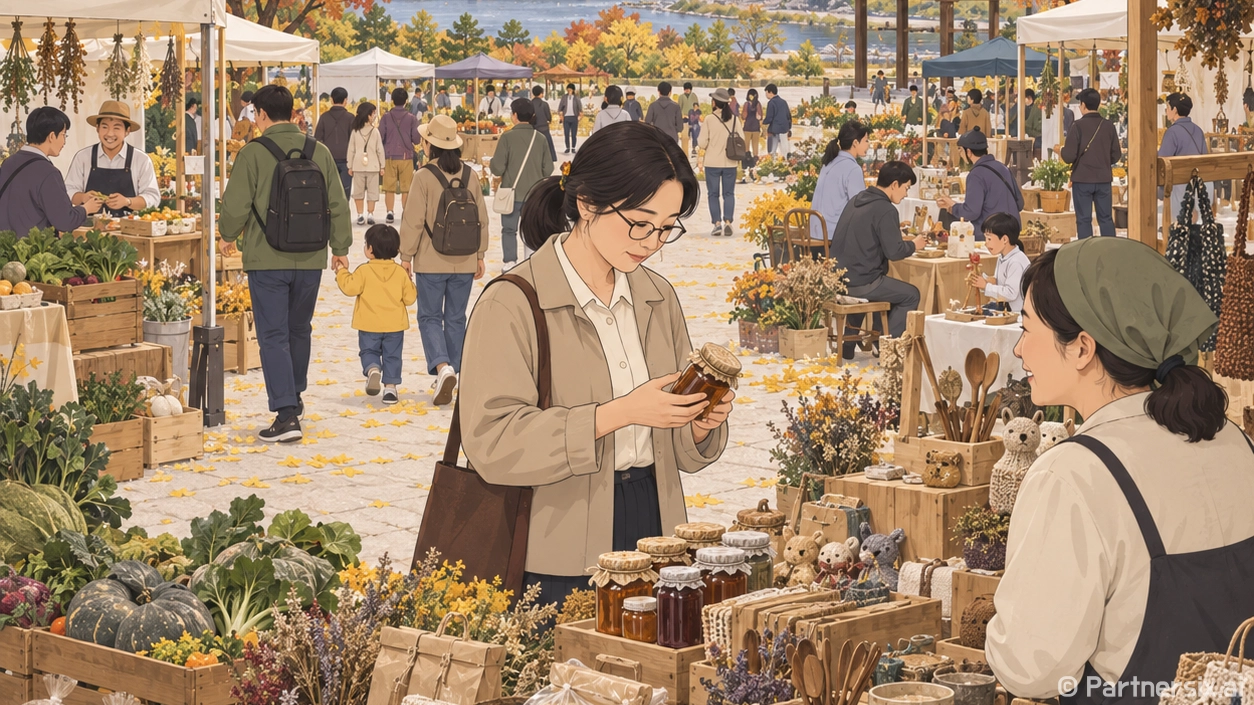 연극 무대 옆 상생…
