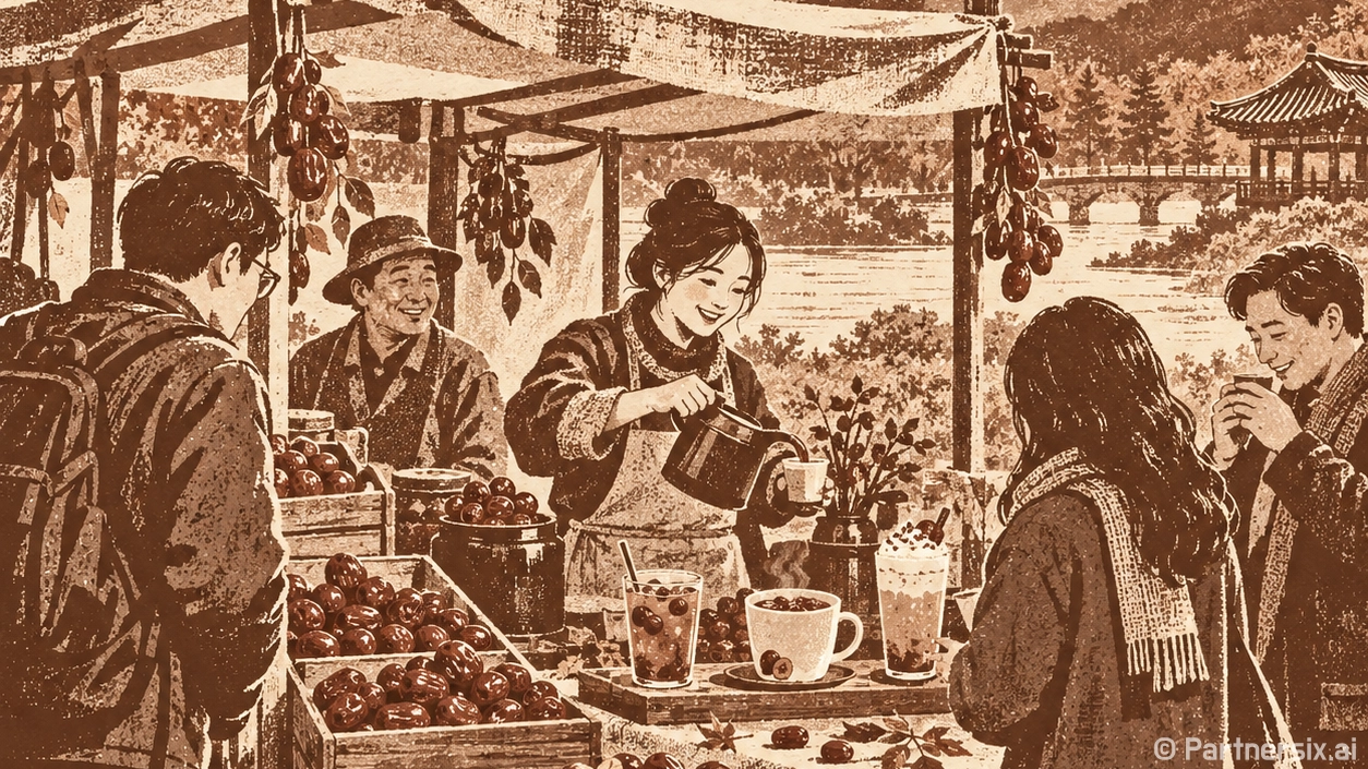 보은대추축제 대추곰 한잔