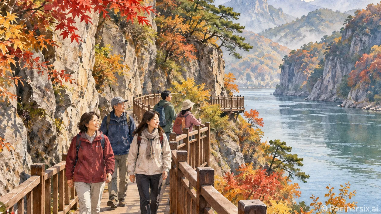 강과 빛 따라 걷는 단양