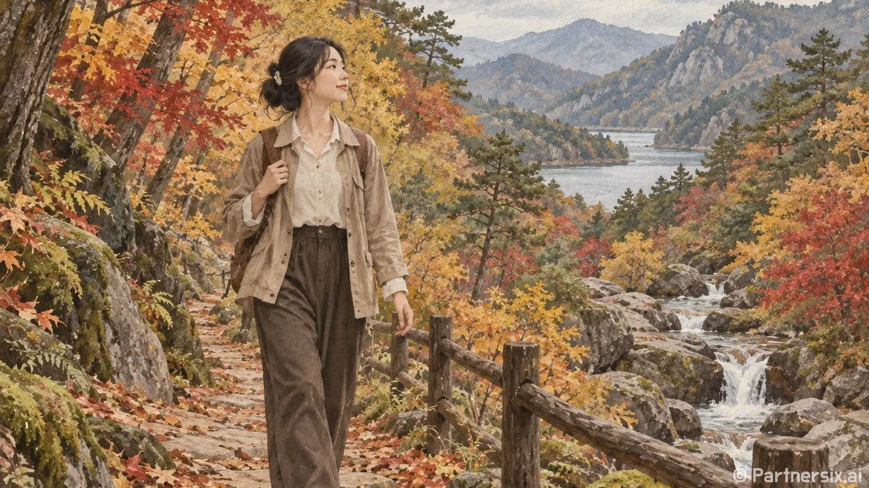 가을빛 품은 만뢰산 산책