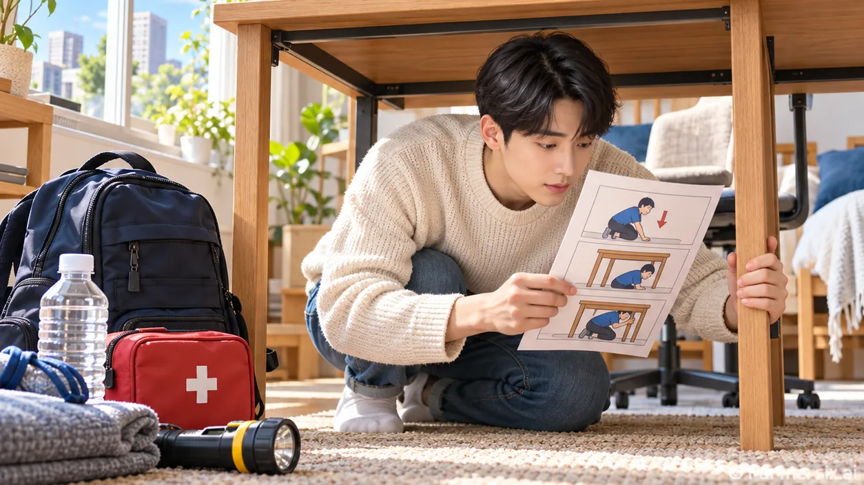흔들리기 전 익히는 지진안전