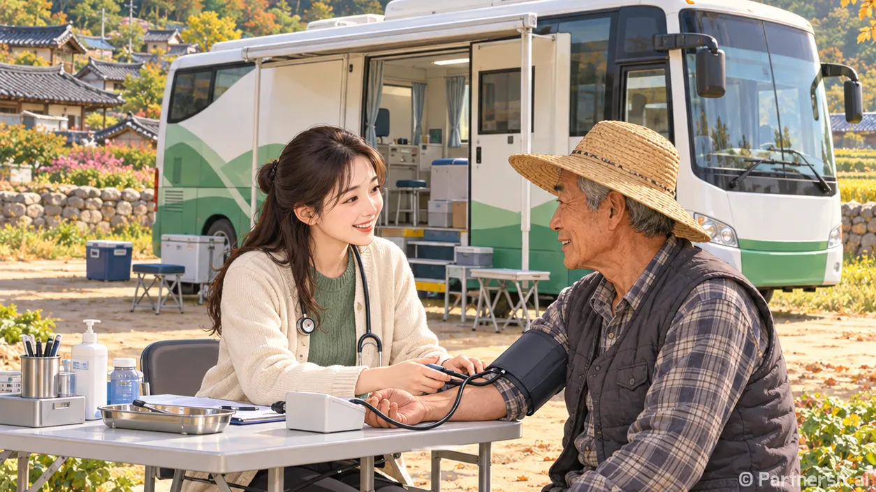 옥천 농촌왕진버스 운영