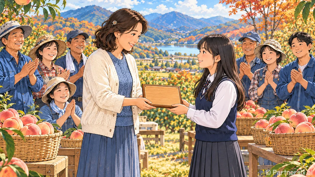 옥천 복숭아의 인재…
