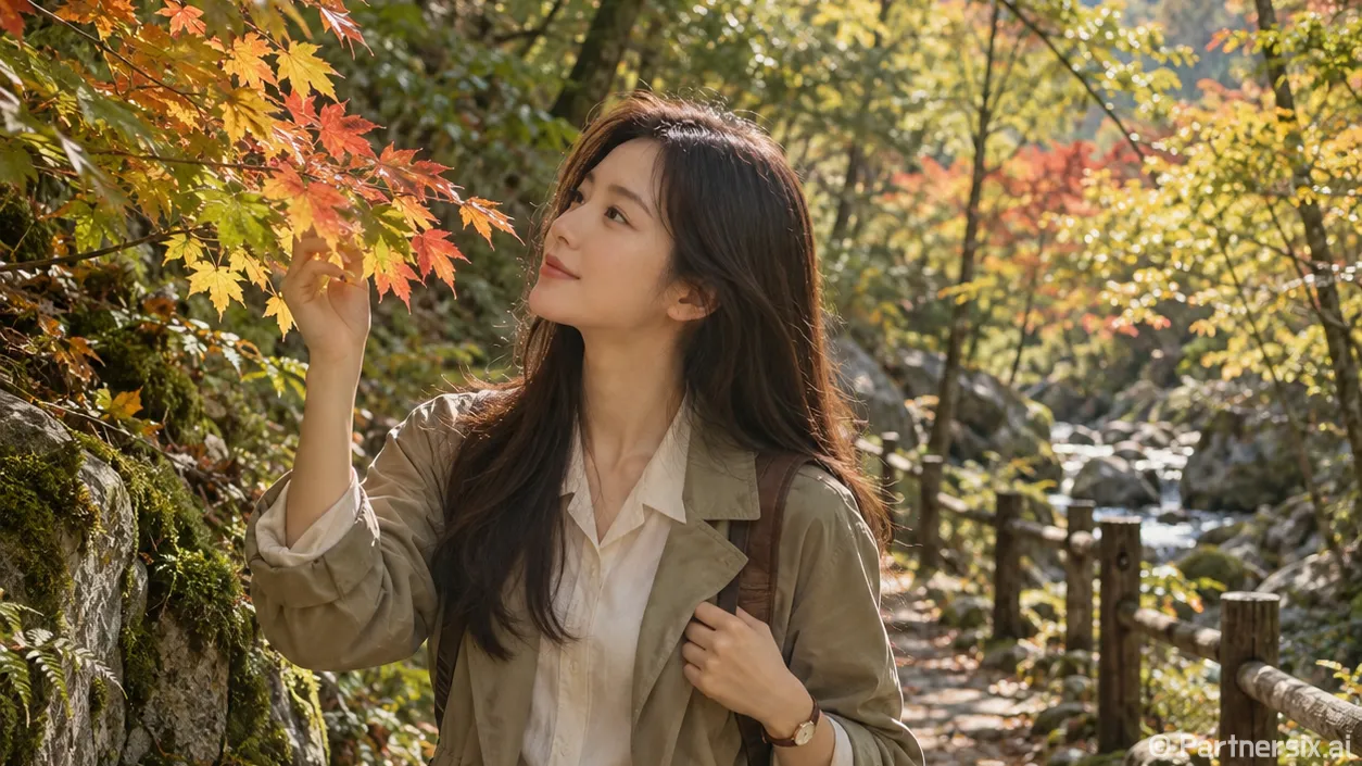 단양 가을풍경 삼색…