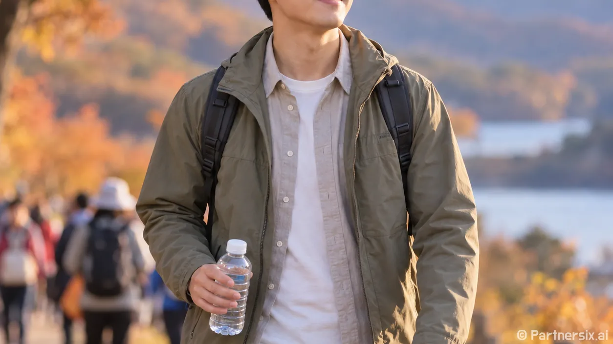 가을 바람 따라 걷…