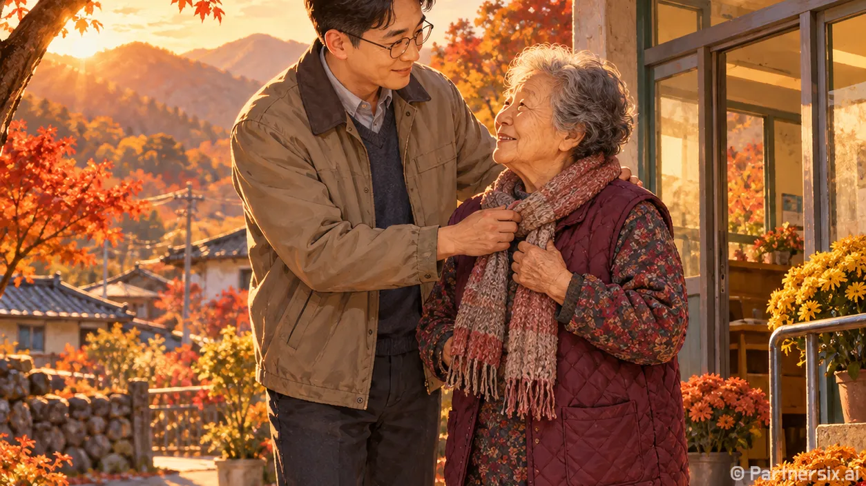 한파 오기 전 어르신부터