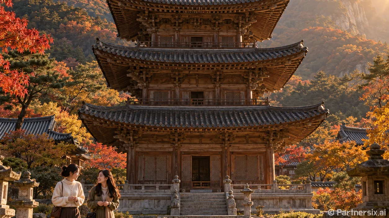 가을 품은 진천 보탑사