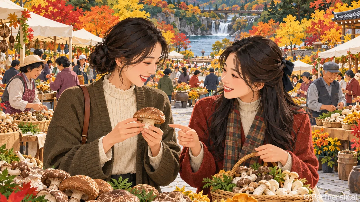 괴산 가을은 버섯향