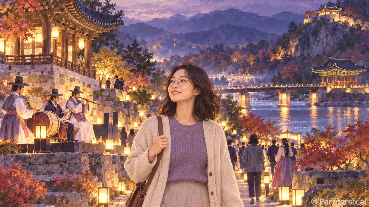 충주유산의 밤이 빛나다