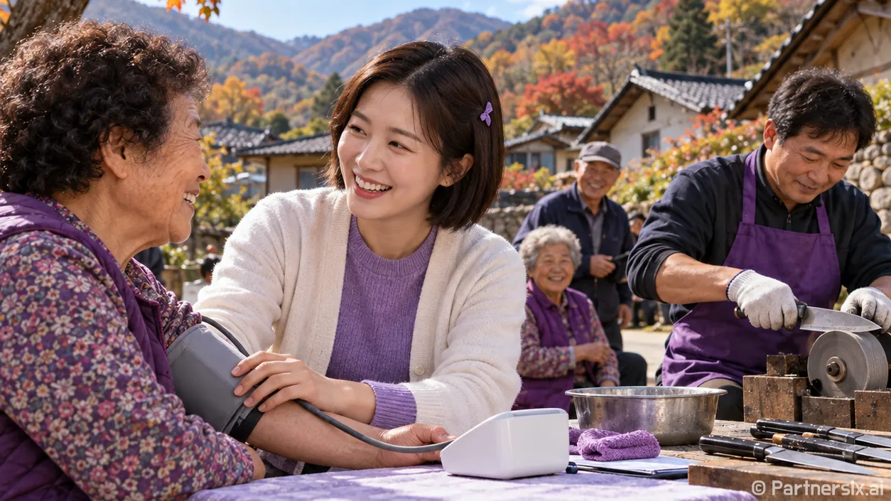 옥천 9개 마을에 닿은 나눔