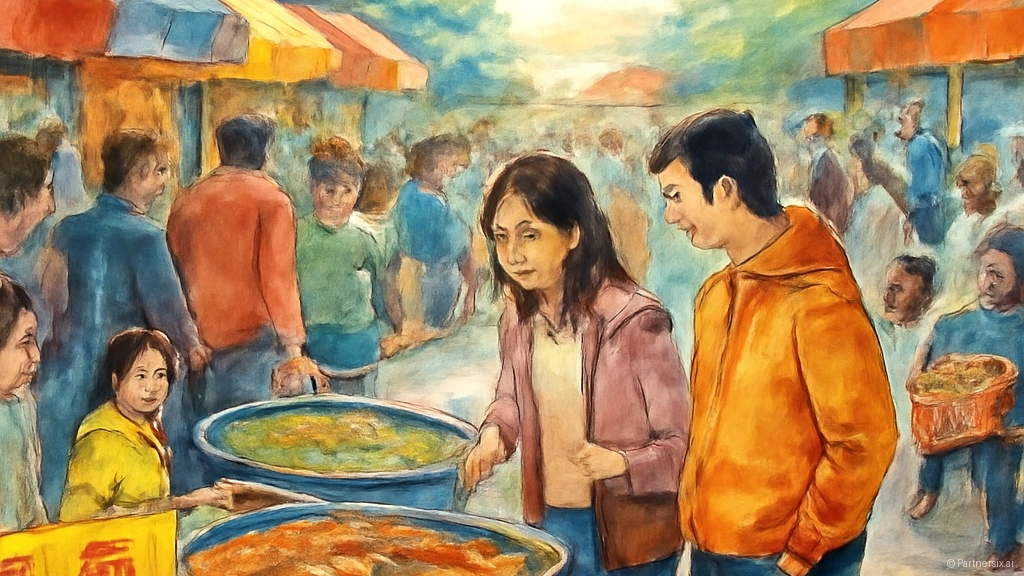안면도 수산물 축제와 버스킹의 만남