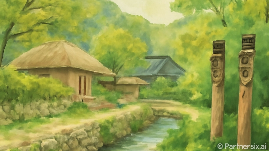 아산 외암민속마을 …