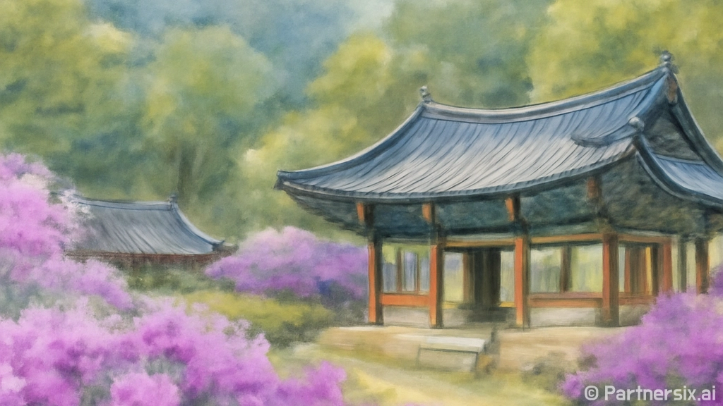 철쭉 만발한 청양 안심사 힐링 산책