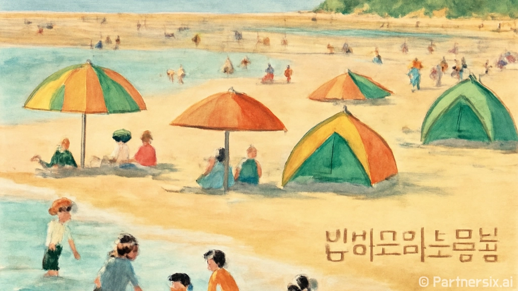 태안 만리포해수욕장…
