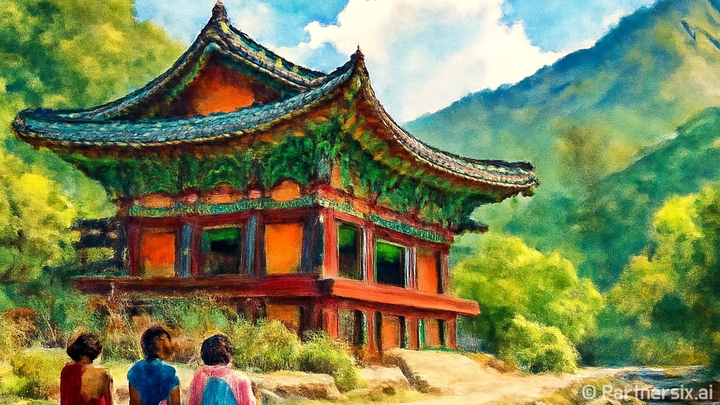 천년고찰 동학사, …