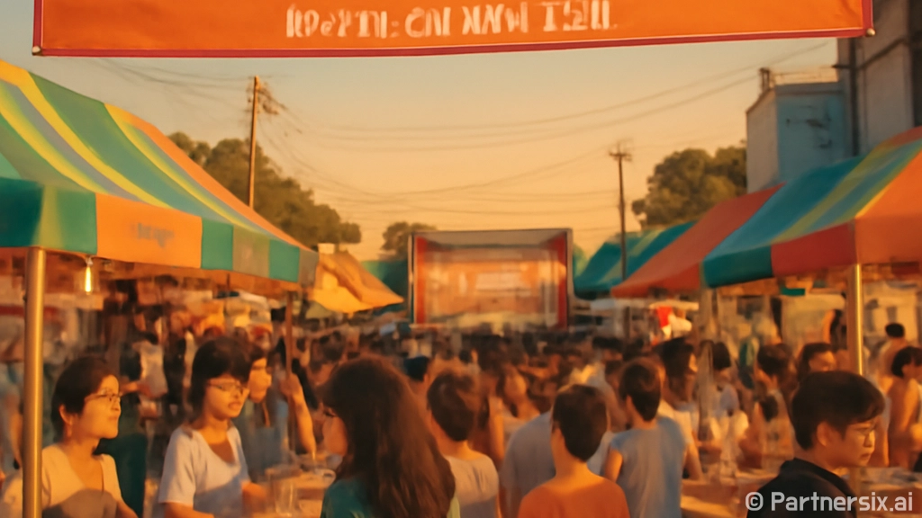 홍성 청년들의 열정 가득한 로컬팝업페스타 현장