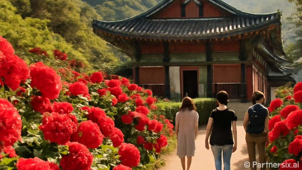 서산 부석사 수국의…