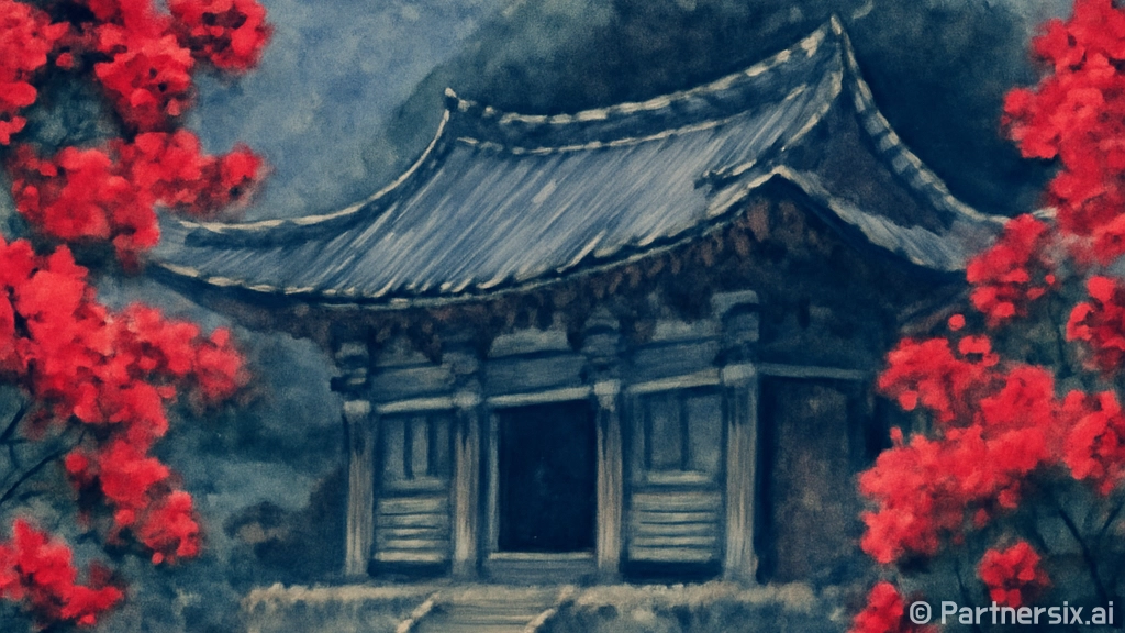 서산 문수사 배롱나…