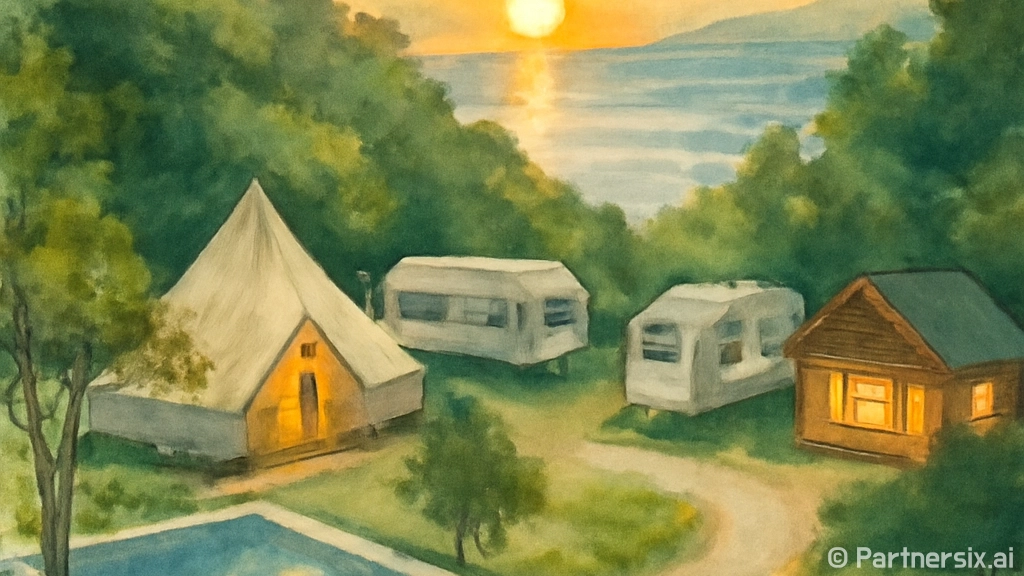 충남 글램핑&카라반, 자연 속 캠핑 명소