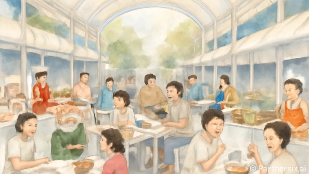 예산상설시장 먹거리…