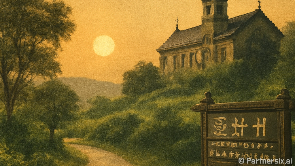 공주 황새바위 순교성지 산책길