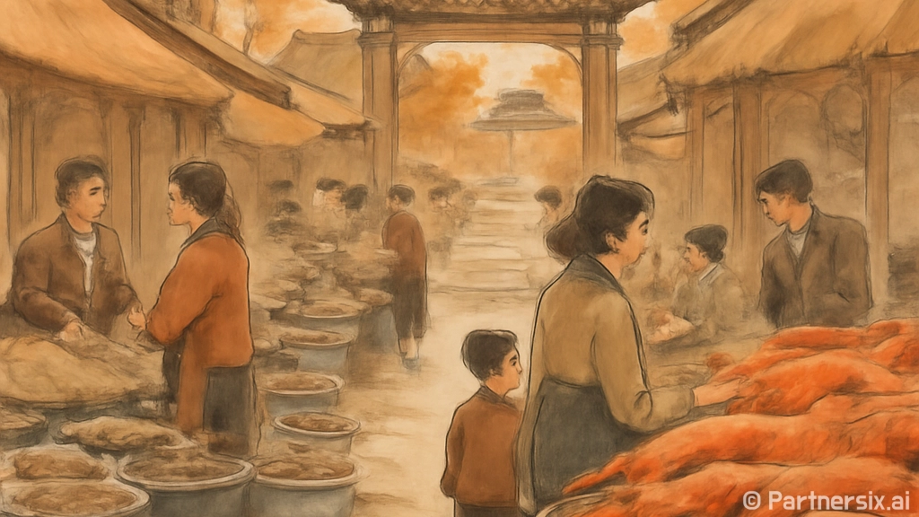 서산 동부시장 가을…