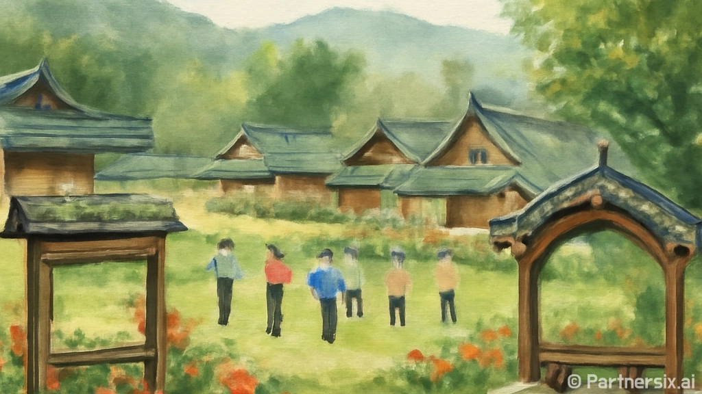 공주한옥마을과 공산…