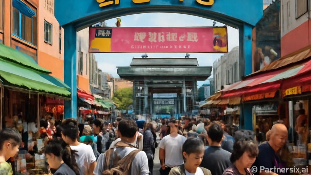 예산시장 골목길 전…