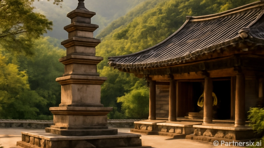 금산 신안사, 몸과…