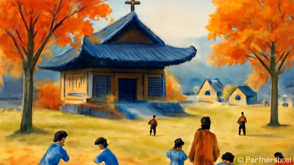당진 신리성지 가을…