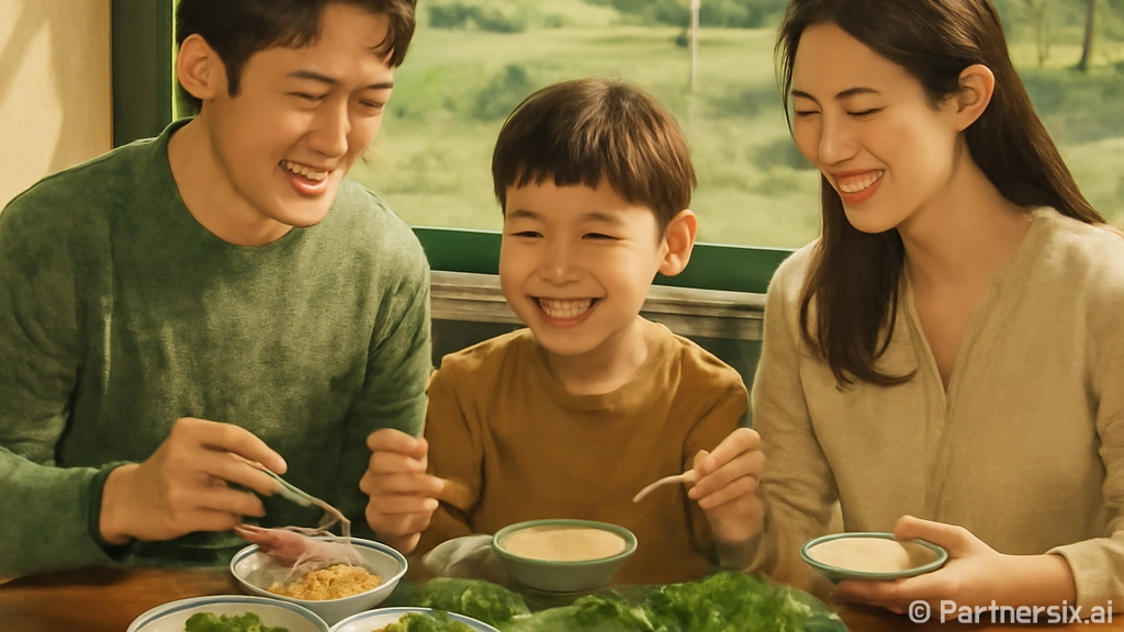 부여 솔내음, 정갈한 한상차림으로 부모님과 특별한 식사
