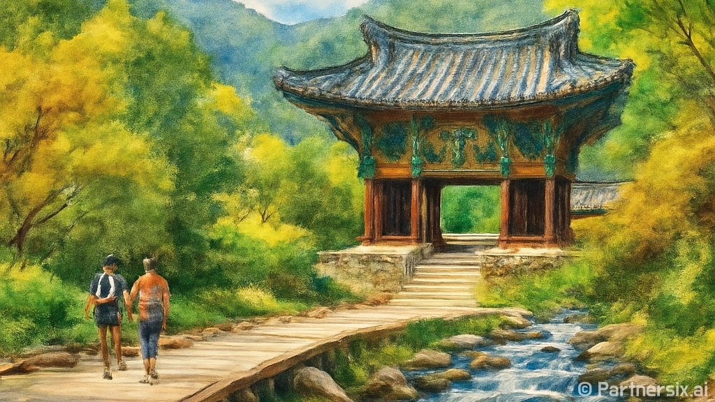 공주 마곡사에서 만나는 자연과 역사