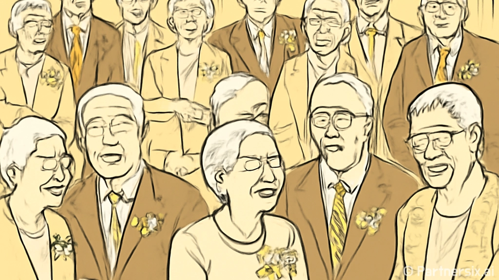 노부부 7쌍의 봄날…