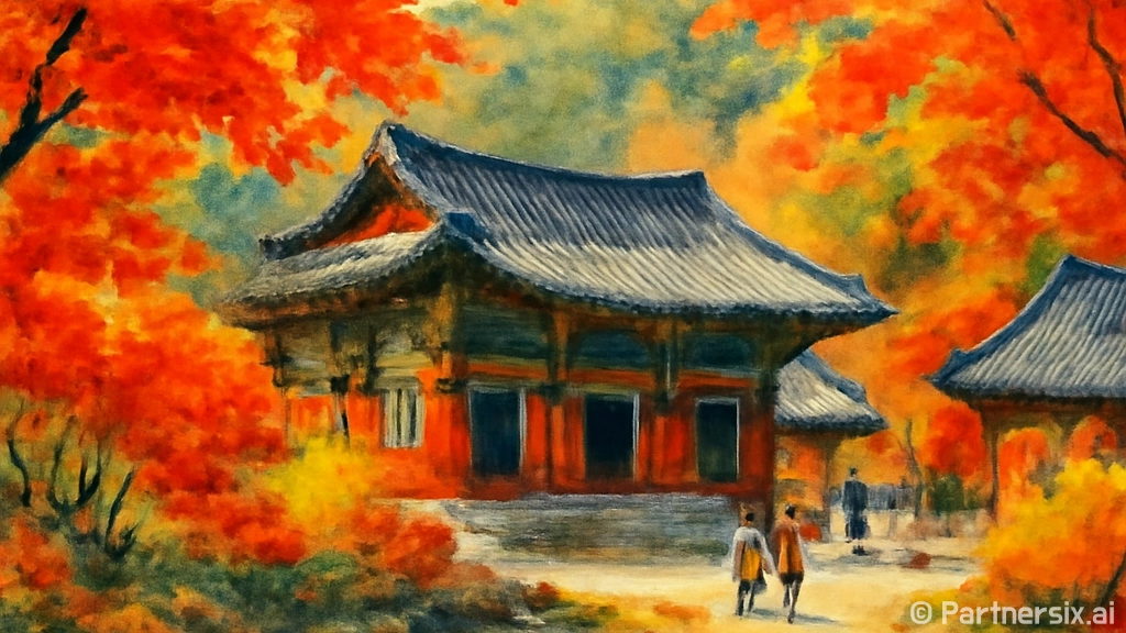 공주 갑사 가을 단…