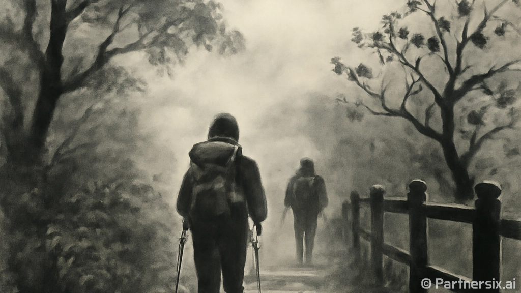 안개 속 백월산 산행기