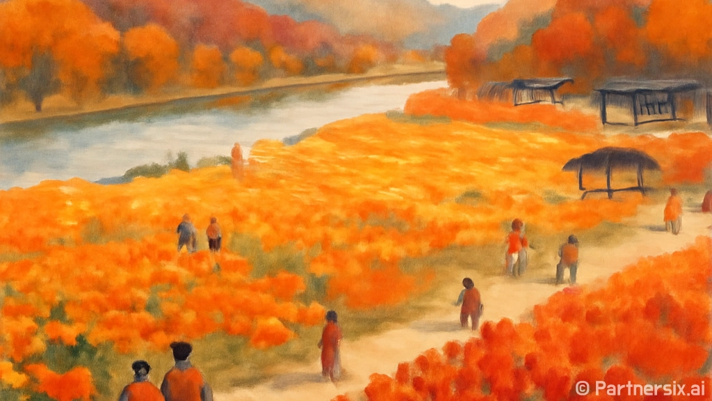 부여 백마강 가을꽃길 산책