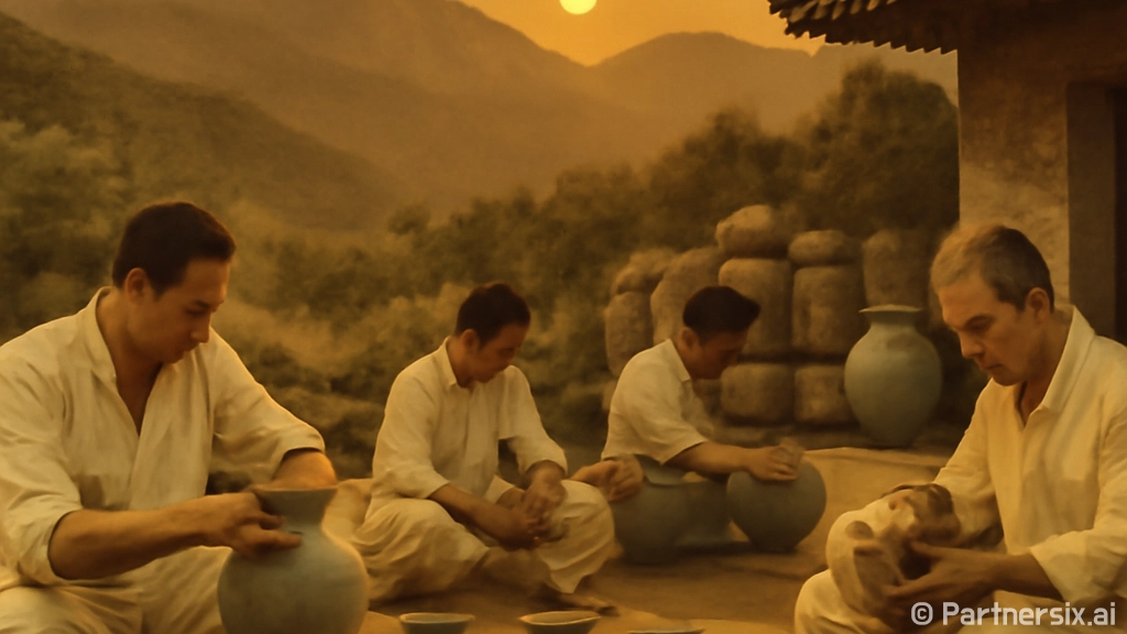 공주 계룡산 도예촌…