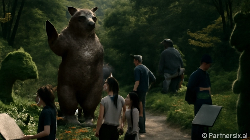 공주 연미산 자연미술공원 예술과 숲의 만남